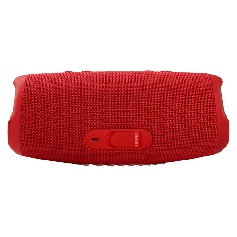 Restored JBL Charge 5 Red Bluetooth Speaker (Refurbished