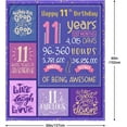 thumbnail image 3 of LHSHID Gifts for 9 Year Old Girl Blanket Flannel Soft and Comfortable Anti static Bed Sofa Blanket 50x60in, 3 of 5