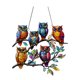 thumbnail image 2 of Colgante de búho acrílico con cadena | Bonito diseño de animal para decorar ventanas y puertas | Regalo transparente para el hogar, cumpleaños o festividades, 2 of 8