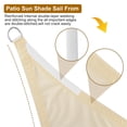 thumbnail image 4 of SHENGXINY Sun Shade Sail for Patio, Rectangle Sun Shade Sail Uv Block for Outdoor Patio, Garden and Playground Purple, 4 of 6