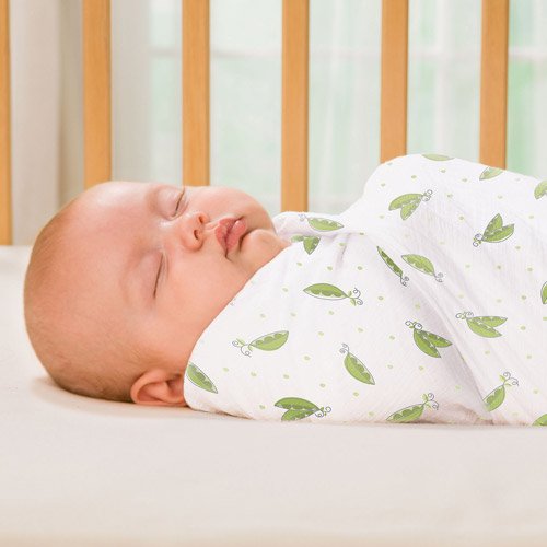 Summer Infant SwaddleMe Muslin Blanket, 2Pack, Sweet Pea