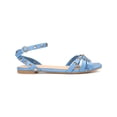 thumbnail image 2 of Journee Collection Womens Zendaya Faux Leather Studded Slingback Sandals, 2 of 2