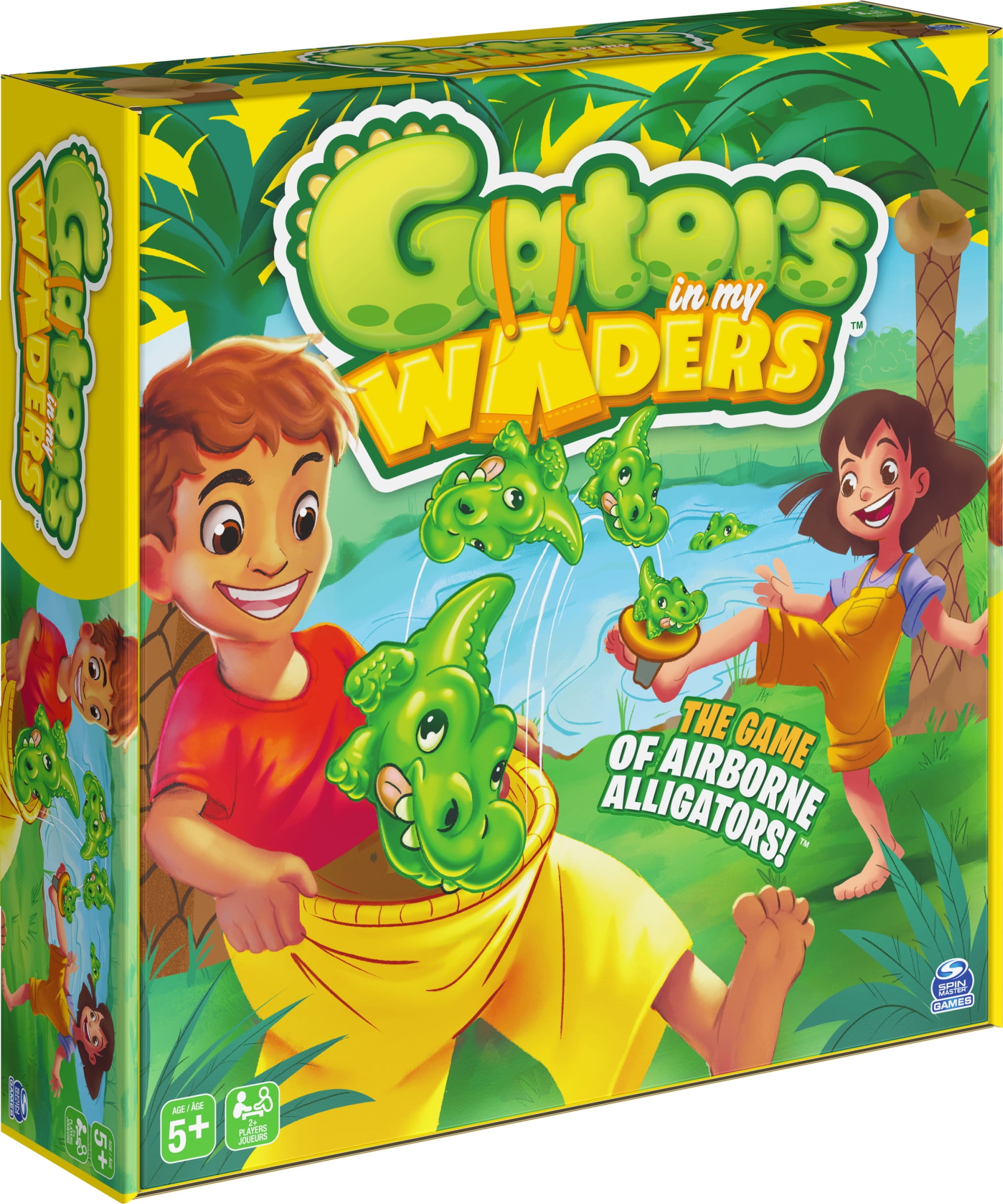 Gators in My Waders Physical Activity Game for Families and Kids Ages 5 and up 