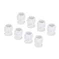 thumbnail image 1 of 200 Anillos de Pegamento para extensiones de Pestañas, Anillos de Pegamento para Pestañas, Suministros de Extensión, Taza de Tinta de Tatuaje en Forma de Calavera, Soporte de, 1 of 7