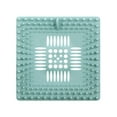 thumbnail image 1 of Square Floor Drain Stopper Filter Screen Bathroom Drain Stopper Suitable For Bathroom Bathtub Kitchen Deep Kitchen Stopper Pp up Cup Quick Rinse Fr Net Fr Kitchen Bath Tub Strainer Small Plunger, 1 of 4