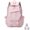 Pink, variant on Pastel Star Print Casual Backpack, Water Resistant Multi Compartment Daypack with Adjustable Buckle Straps, Aesthetic Star Pattern Rucksack for Daily Commute Travel Gym Office Weekend Trip