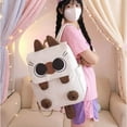 thumbnail image 6 of Unique Cat Design Travel Backpack Large Capacity Artistic Rucksack Aesthetic Daypack, 6 of 8