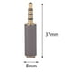 thumbnail image 3 of Enchufe Convertidores Mutuos Del Adaptador Del Conector de sonido Del Auricular De 3mm Para Android Smartphone Y La Tableta Yuyangstore Convertidor OMTP a CTIA, 3 of 8