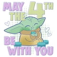 thumbnail image 2 of Womens Star Wars: The Mandalorian May The Grogu T Shirt, 2 of 4