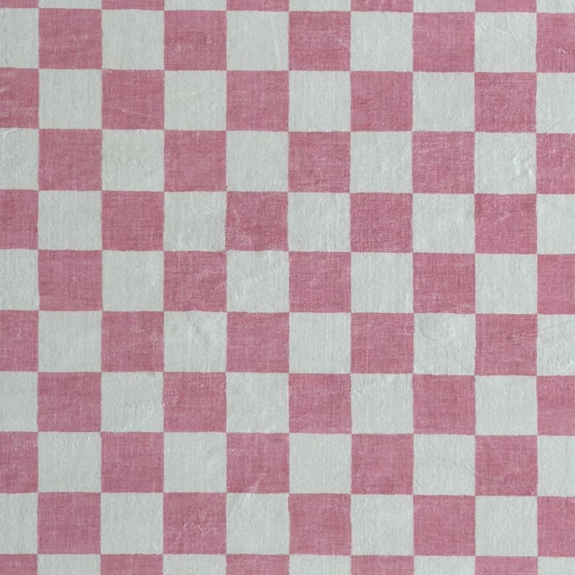 Rug Branch Metro Checkered Blush 7' x 10' (Exact Size: 6'7" 9'6") Geometric Area Rugs, Pink, Contemporary - Living Room, Bedroom, Dining and Kitchen