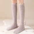 thumbnail image 5 of Winter Stocking Stocking Lady Stocking Striped Candy Coloured Coral Stocking With Thick Warm Floor, 5 of 5