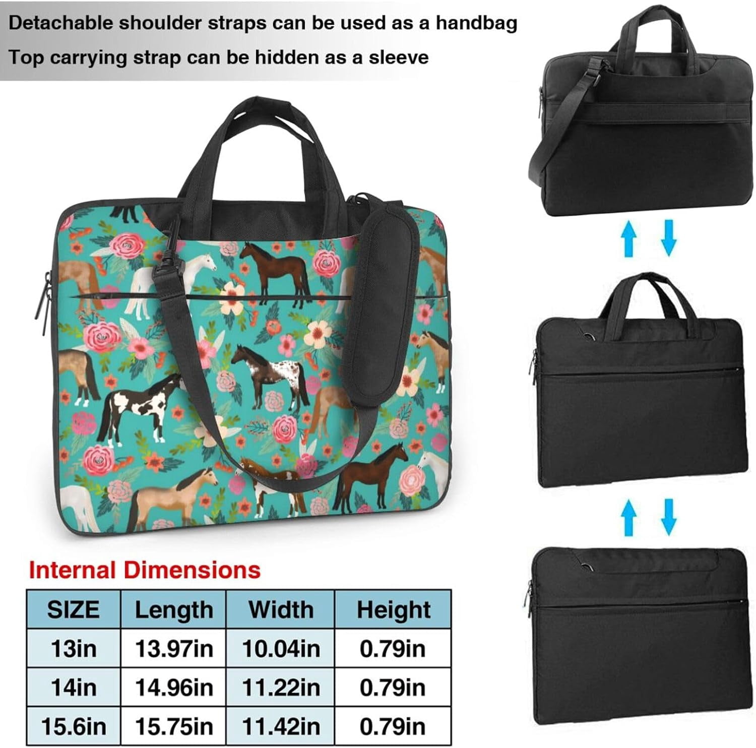 Laptop Sleeve Laptop Shoulder Messenger Bag Briefcase Bag Case Sleeve Carrying Case For Notebook