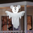 thumbnail image 2 of Gemmy Airblown Inflatable Hanging Mickey as Ghost Disney, 4 ft Tall, White, 2 of 3