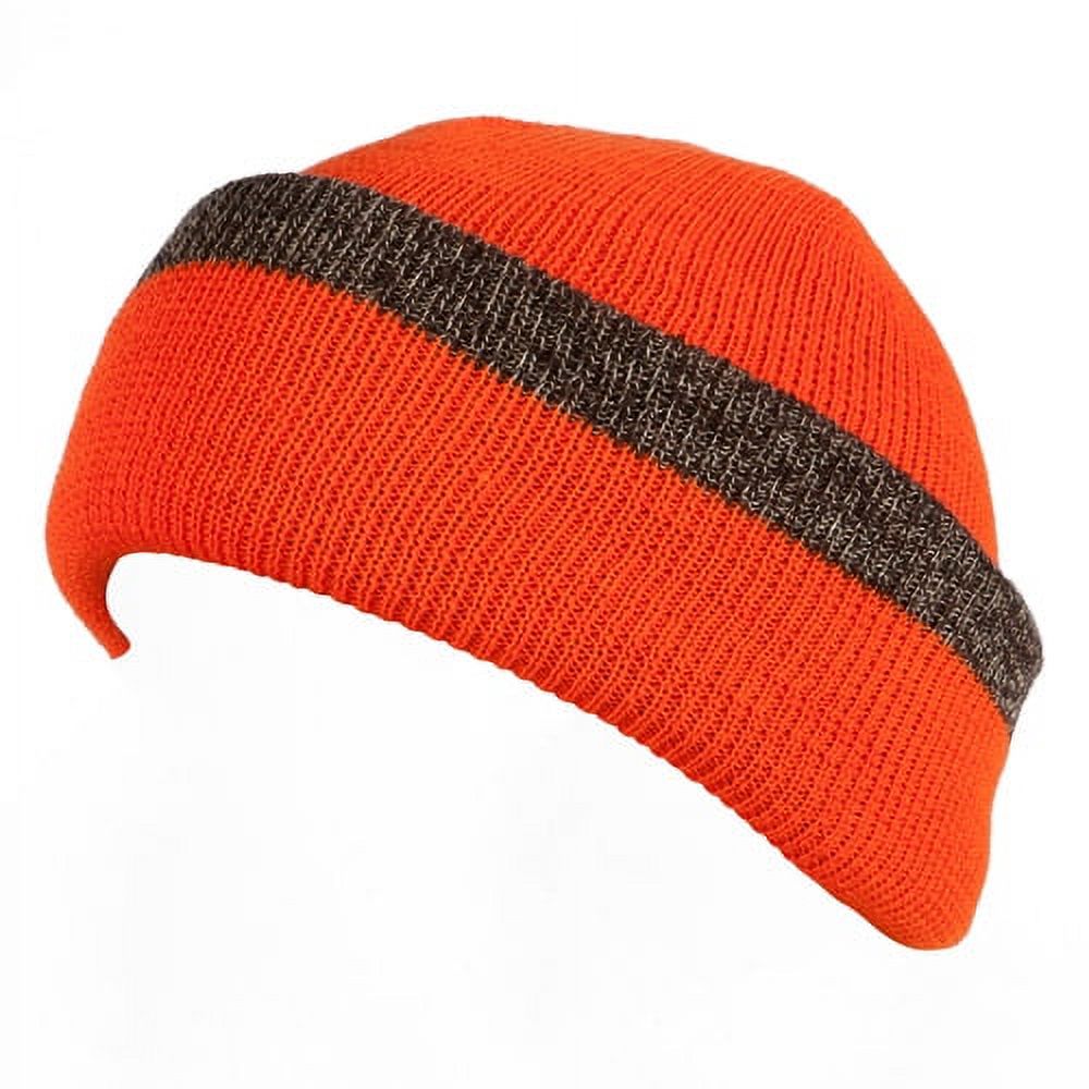 QuietWear Reversible Knit and Fleece Visor Cap