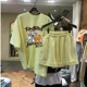 thumbnail image 2 of 2024 Primavera Verano Nuevo Traje Holgado De Manga Corta Reductor De Edad Casual De Moda Conjunto De 2 Piezas Para Mujer, 2 of 4