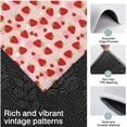 thumbnail image 3 of Red Strawberry Plants Fruit Dot Pink Pattern Kitchen Rugs Sets Of 3,Kitchen Runner Rugs Non Skid Washable,Decorative Kitchen Floor Mats for Kitchen,Sink,Laundry,17"x30"+ 17"x47" + 17"x59", 3 of 6