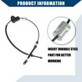 thumbnail image 4 of Unique Bargains 1 Set 5273214AG 5273214AD 5273214AE Transmission Gearshift Control Cable for Chrysler Sebring 07-10, 4 of 7