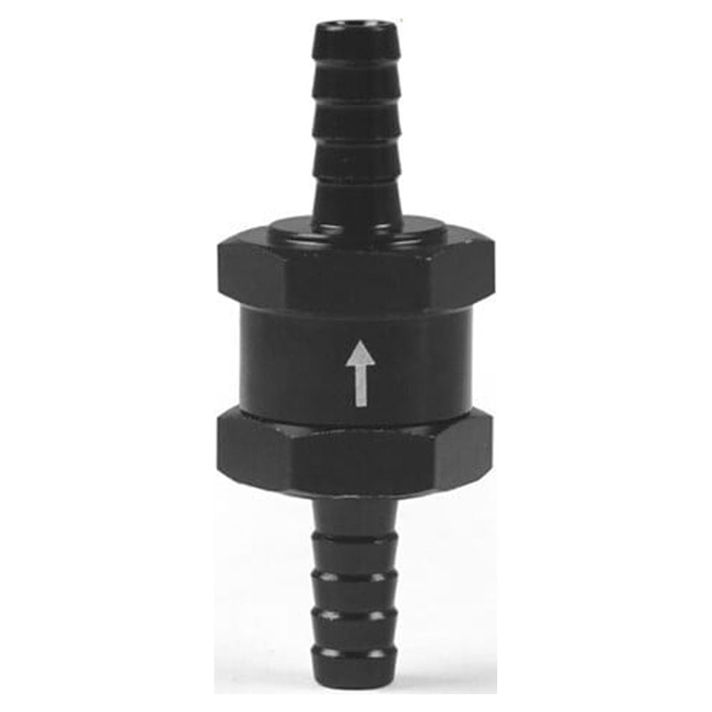 Uposao Fuel Check Valve Car Tuning Parts Aluminum Fuel Line Check Valve for Gasoline Diesel 8mm