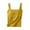 Yellow, variant on Kaemgyyd Womens Tops Cute Square Neck Textured Sleeveless Tank Shirt with Built-In Bra Casual Slim Fit Going out Cropped Tee Clothes