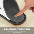thumbnail image 6 of IAUYY Memory Foam House Slippers Suitable for Both Men and Women. Comfortable, Anti-Slip Plush Flat-Bottomed Slippers The Best Holiday Gift Bow Material, 6 of 9