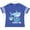 Football Blue and White, variant on My Great Aunt Loves Me with Cute Sharks Boys or Girls Toddler T-Shirt