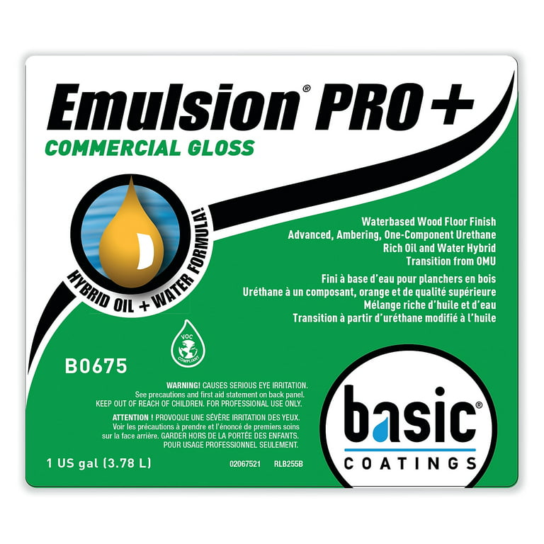 Emulsion PRO+ Floor Finish and Sealer
