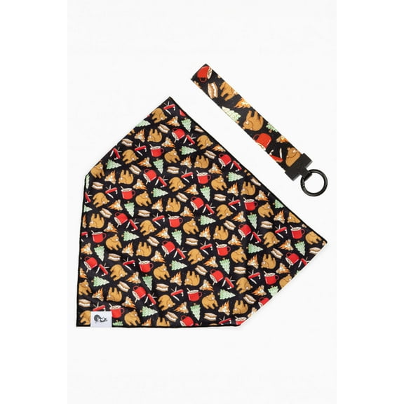 Woodland Tales Dog Bandana & Matching Keychain