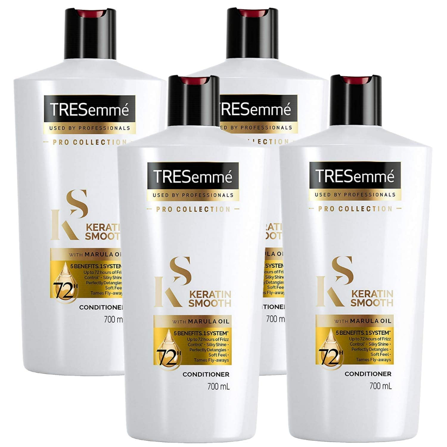 Tresemme Conditioner Keratin Smooth With Marula Oil 22 oz (4 Pack) -  Walmart.com