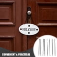 thumbnail image 3 of LITINKIMI 8Pcs Sturdy Black Hanging Chain with Hooks for Picture Hanging and Sign Display, 3 of 8