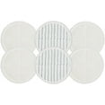 thumbnail image 1 of Almohadillas de Repuesto 2124, Compatibles con el Limpiador de Pisos Duros Bissell Spin-Wave, Trapeador Giratorio a Máquina Serie 2039, 2307, 2315A, Parte # 2124 (Paquete de 6 (4 Almohadillas Suaves, 1 of 5