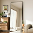 thumbnail image 6 of Easy4Home 65"x24" Rectangular Full Length Mirror Freestading Full Body Floor Mirror, Black, 6 of 6