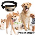 thumbnail image 4 of Collar de perro ultrasónico sin ladridos supresor de ladridos para cachorro dorado, 4 of 5