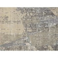 thumbnail image 5 of Pasargad Home Modern Collection Hand-Knotted Grey Silk & Wool Area Rug- 9' 0" X 11'10", 5 of 5