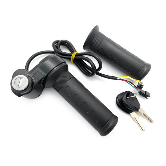 Electric Bicycles Scooter Acceleration Handle Twist Throttle Grip Universals Electric Bike Throttle Grip Scooter Handle