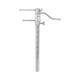 thumbnail image 4 of Medidor Dental De Acero Inoxidable, Soporte Profesional, Altura Movible Ajustable, 4 of 8