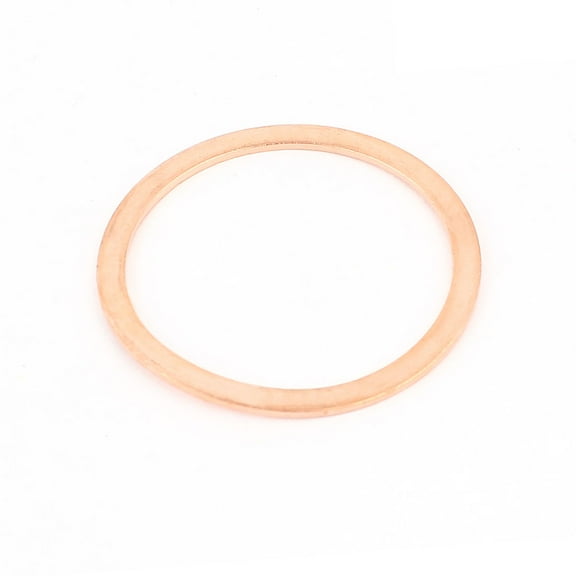 Unique Bargains 42mm x 50mm x 1.5mm Copper Flat Ring Washer Gaskets Seal Fitting Fastener Spacer