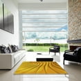 thumbnail image 7 of Ahgly Company Machine Washable Indoor Rectangle Transitional Deep Yellow Area Rugs, 7' x 9', 7 of 7