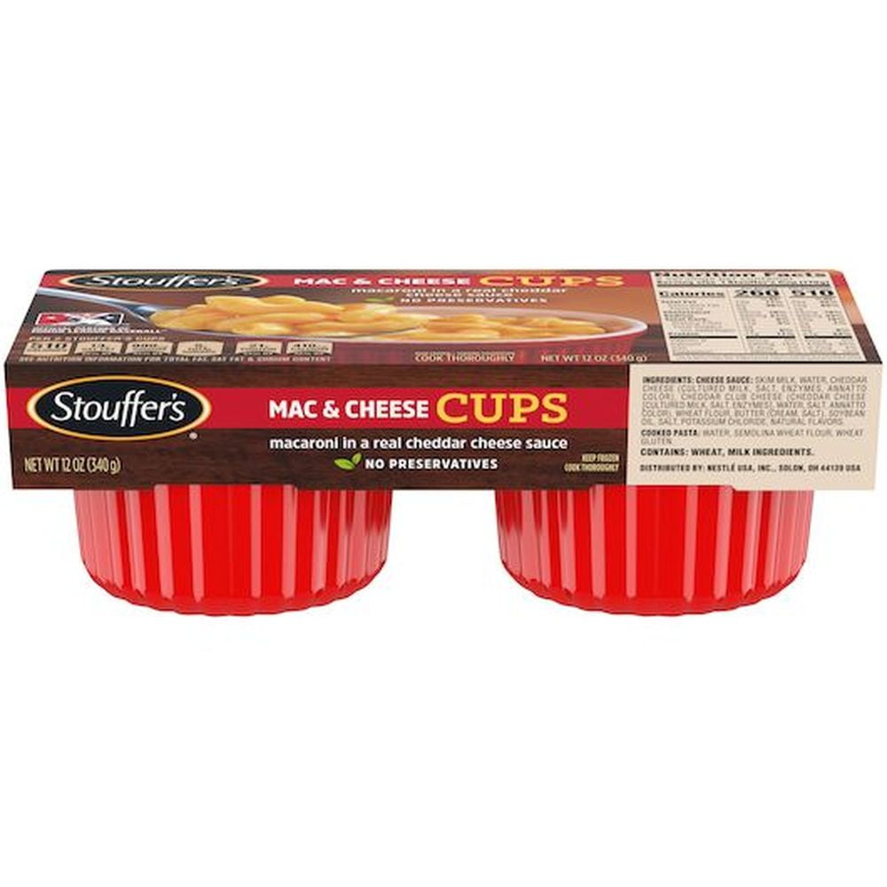 Stouffers Classic Mac and Cheese Meal Cup, 12 Ounce 6 per case