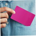 thumbnail image 4 of CIMAXIC 100pcs Blank Metal Business Cards Diy Name Cards For Sublimation Engraving For Present Nameplate And Plaque, 4 of 8