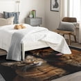 thumbnail image 4 of Dog and Cat Rug & Home Decor - Cute Animal Rugs for Entryway, Front Door Mat Indoor Entrance, Washable Rugs, 3x5 Rug, Non Slip Soft Area Rug, Puppy and Kitten Carpet & Room Decorations Y-&14, 4 of 7