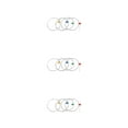 thumbnail image 2 of pitrice 4 Pieces Strings Set Nylon Stringed Accessories Better-Resonance Replacement Part Professional Guitar String Children White U12 3Set, 2 of 6