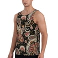 thumbnail image 2 of Salouo Paisley6 for Men's Tank Tops,Sleeveless Muscle Shirts for Men Quick Dry Workout Tank Top Gym Muscle Tee Fitness Bodybuilding Sleeveless T Shirt-Large, 2 of 7