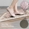 thumbnail image 4 of Kitchen Mats for Floor 2 Pieces Anti Fatigue Kitchen Mat Cushioned Boho Kitchen Rugs Non Slip Waterproof Comfort Memory Foam Standing Mat for Front of Sink,Laundry Room, 4 of 6