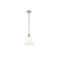 thumbnail image 2 of 516-1S-WPC-GBC-84 Innovations Lighting Berkshire 1 Light 8" Mini Pendant Polished Chrome/Matte White, 2 of 4