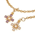 thumbnail image 2 of Faty-T Minimalist Cross Necklace for Petite Women 14K Gold Plated Dainty Faith Birthstone Pendant, 2 of 6