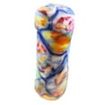 thumbnail image 2 of Quote Pillar Candle - "There is a crack in everything, that's how the light gets in" Leonard Cohen, 2 of 3