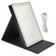 thumbnail image 1 of Foldable and Rechargeable Makeup Mirror, 50 LED, 3 Lighting Modes, Black, for Home and Travel, 1 of 2