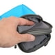 thumbnail image 3 of Greeniant Bolso de lona a cuadros Bolso elegante y espacioso para viajeros de moda que usan cinturón Bolso para teléfono móvil Bolso universal Mochilas de mochilero Gran rojo, 3 of 6