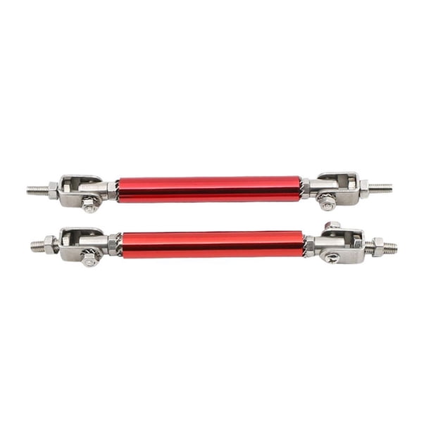 Riwesomey Un par de barras de labios delanteras para automóviles, modificación decorativa, barra de labios de parachoques, fácil de instalar, barra Vehículos, repuestos y accesorios Mis No. 4