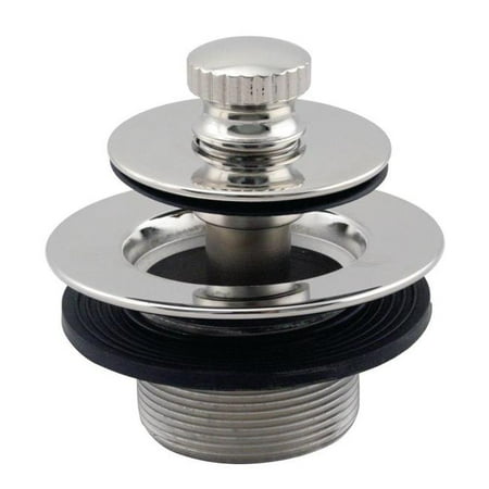 

Westbrass D3322-2-05 Bathtub Drain Plug Body Only Polished Nickel